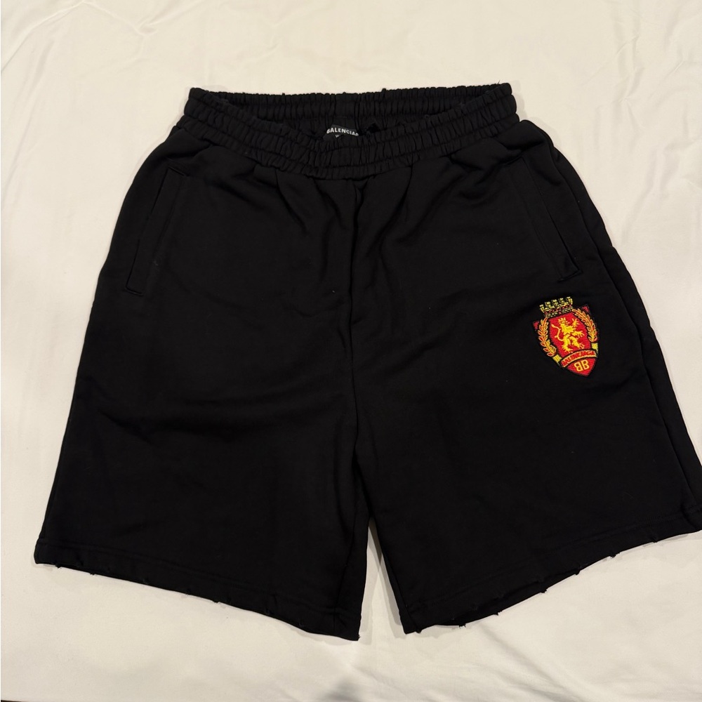 Balenciaga black shorts